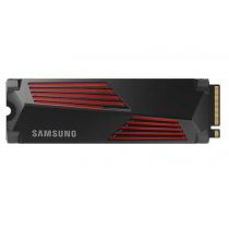 SSD|SAMSUNG|990 PRO with Heatsink|2TB|M.2|PCIE|NVMe|MLC|Write speed 6900 MBytes/ sec|Read speed 7450 MBytes/ sec|2.3mm|TBW 1200 TB|MTBF 1500000 hours|MZ-V9P2T0GW