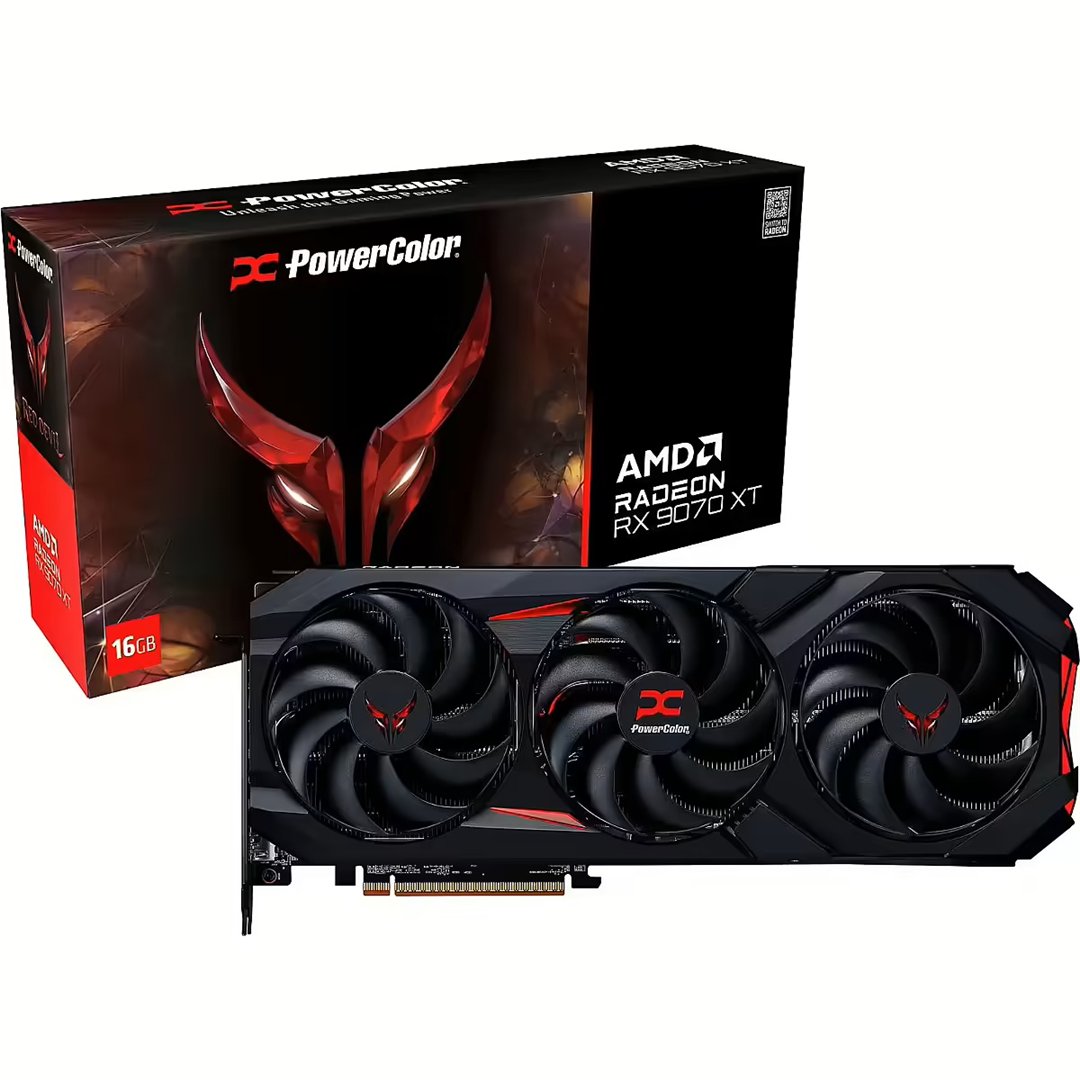 Vaizdo plokštė PowerColor Red Devil RX9070XT 16G OC SE