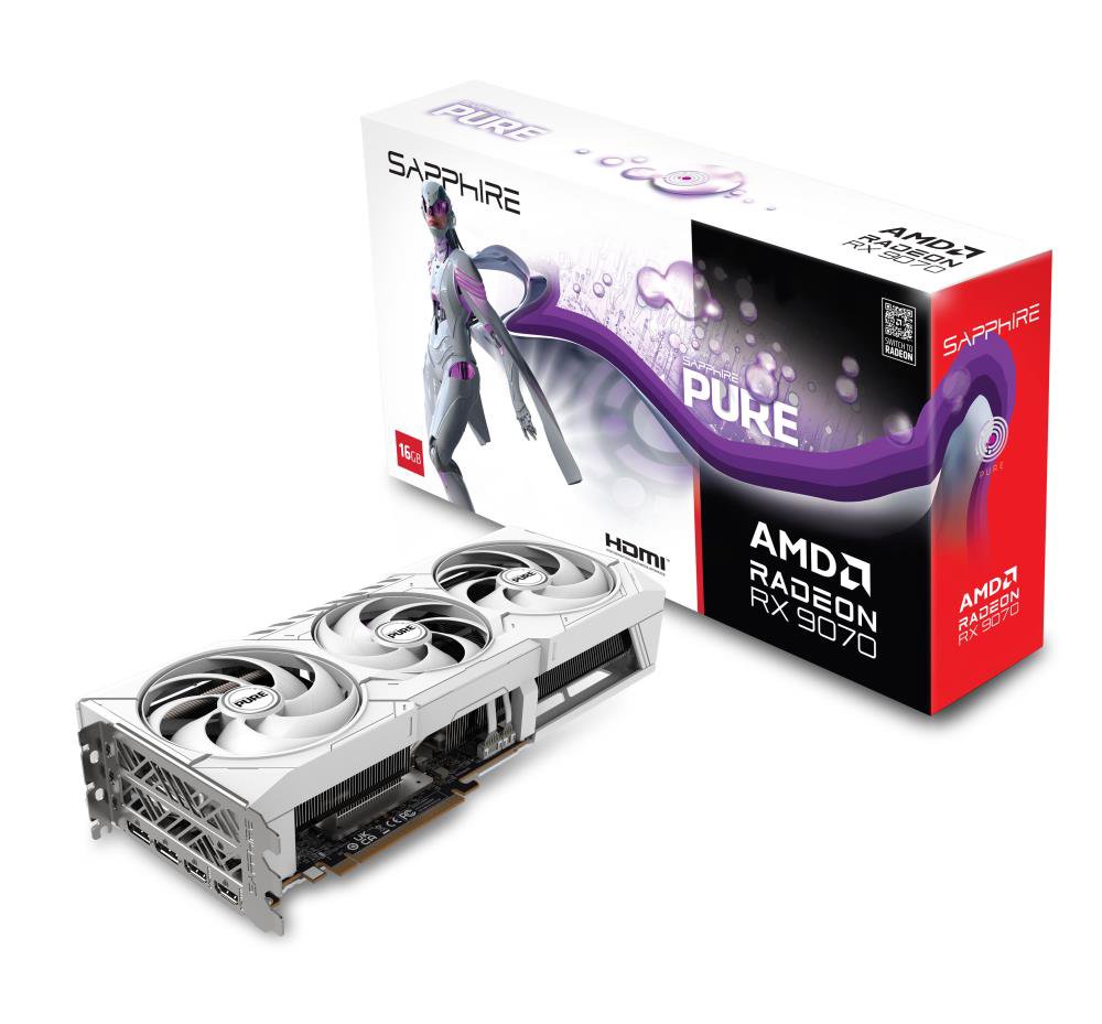 Graphics CardSAPPHIREAMD Radeon RX 907016 GBGDDR6256 bitPCIE 5.0 16xTriple slot