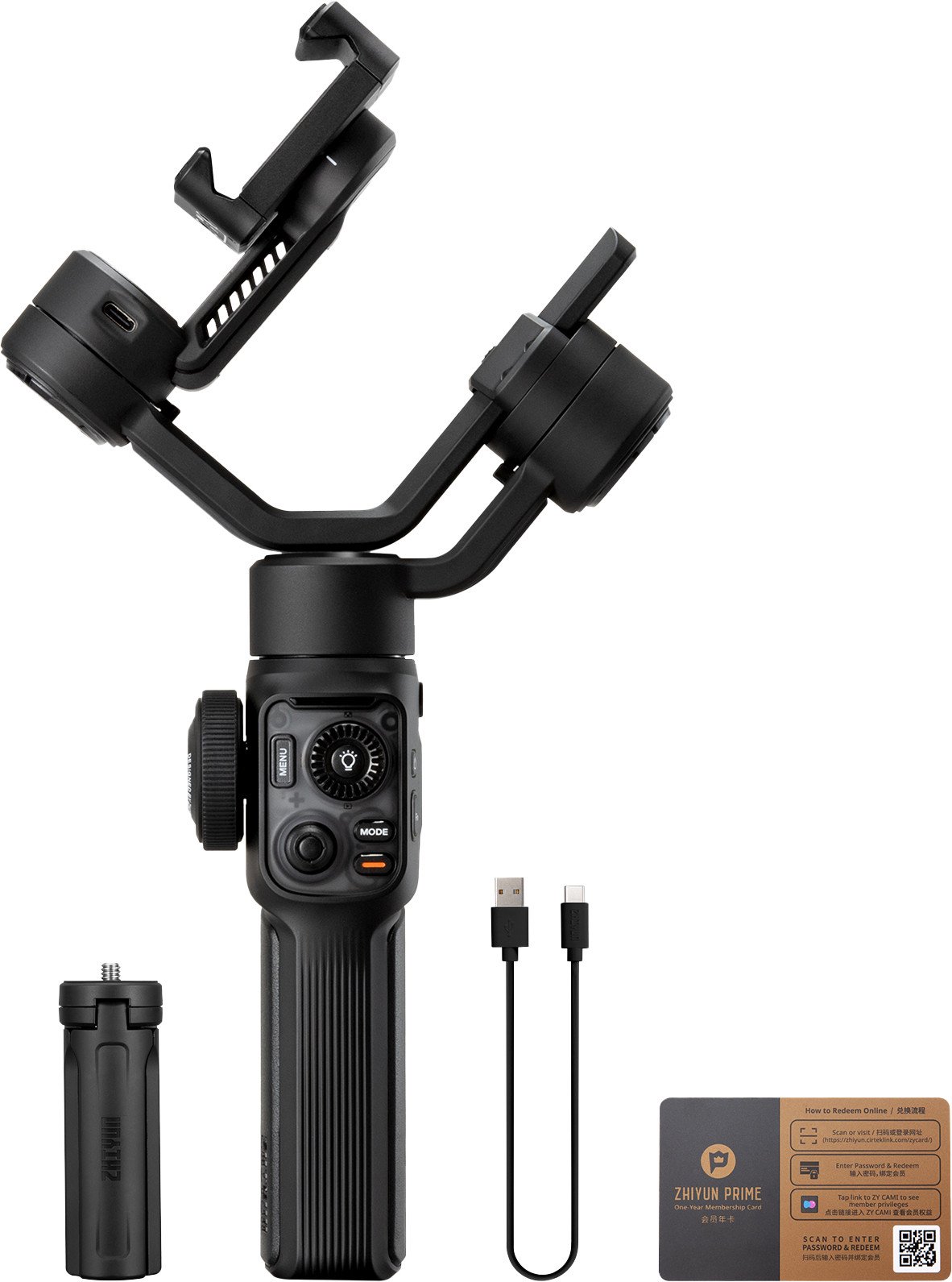 Stabilizatorius Zhiyun Smooth 5S AI Mobile Gimbal