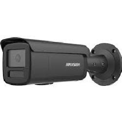 Hikvision bullet DS-2CD2T86G2H-IS2U/SL F2.8 (juoda, 8 MP, 60 m. IR, AcuSense, DarkFighter)