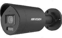 Hikvision bullet DS-2CD2046G2H-IU F2.8 (juoda, 4 MP, 40 m. IR, AcuSense, DarkFighter)