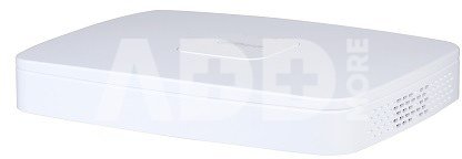 IP įrašymo įrenginys 8 kam., 4K 8MP, 1HDD, 8 PoE, 80Mbps, H.265/H.264, IVS