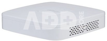 IP įrašymo įrenginys 4 kam., 4K 8MP, 1HDD, 80Mbps, H.265/H.264, IVS