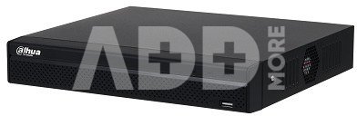 IP įrašymo įrenginys 4 kam., 4K 8MP, 1HDD, 80Mbps, H.265/H.264, IVS