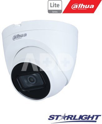 IP kamera kupol. 2MP STARLIGT, IR pašvietimas iki 30m, 1/2.8” 2.8mm 106°, WDR, IVS, IP67, H.265,
