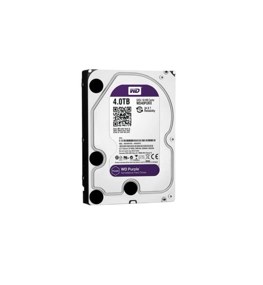 Kietas diskas WD Purple WD40PURX IntelliPower Surveillance 4 TB