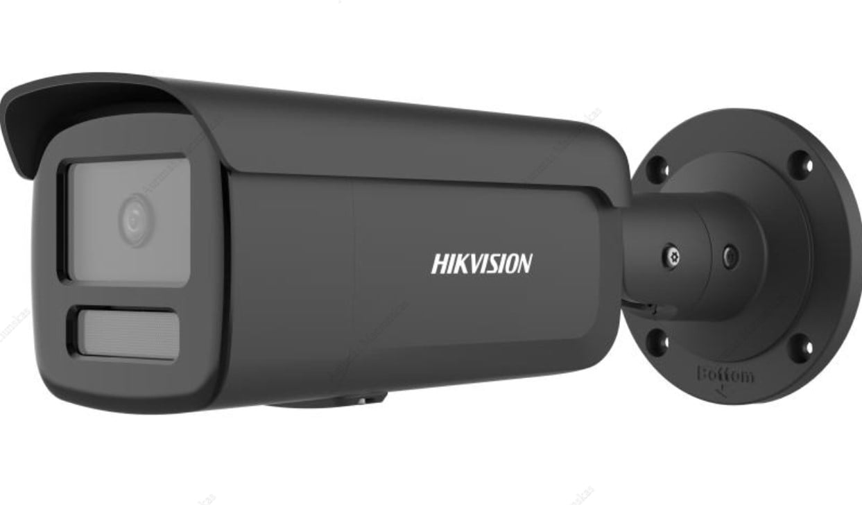 Hikvision bullet DS-2CD2T46G2H-4I F4 (juoda, 4 MP, 80 m. IR; AcuSense)