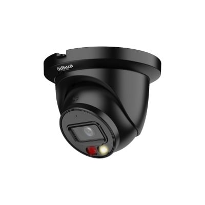 Dahua Dome IPC-HDW2849TM-S-IL-0280B F2.8 (Juoda, 8MP, ~111°, IR+balta šviesa 30m, IP67)