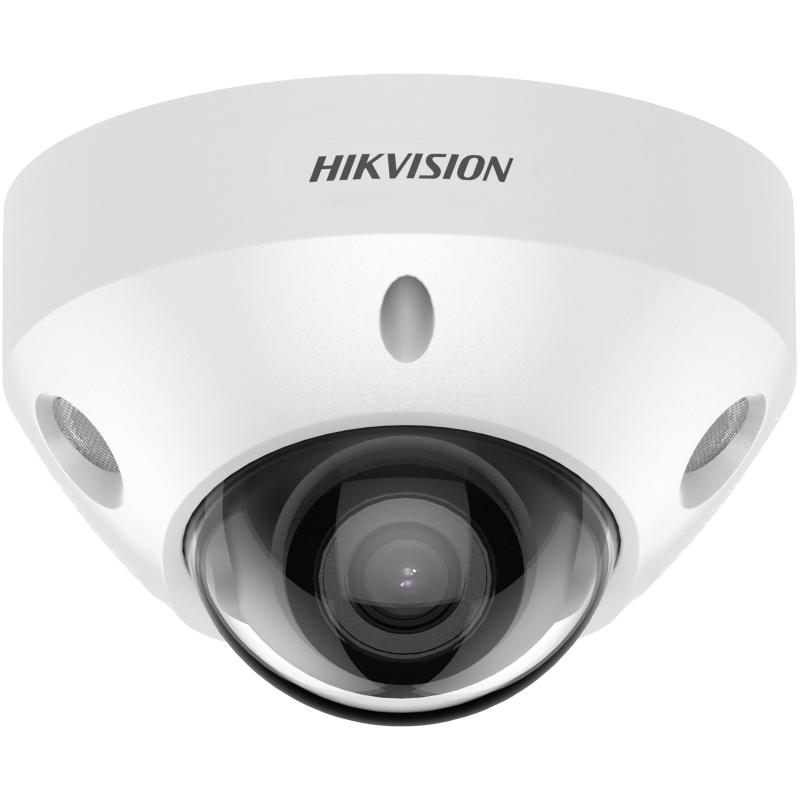 Hikvision mini dome DS-2CD2547G2-LS(C) F4 (balta, 4 MP, 30 m. IR, ColorVu)