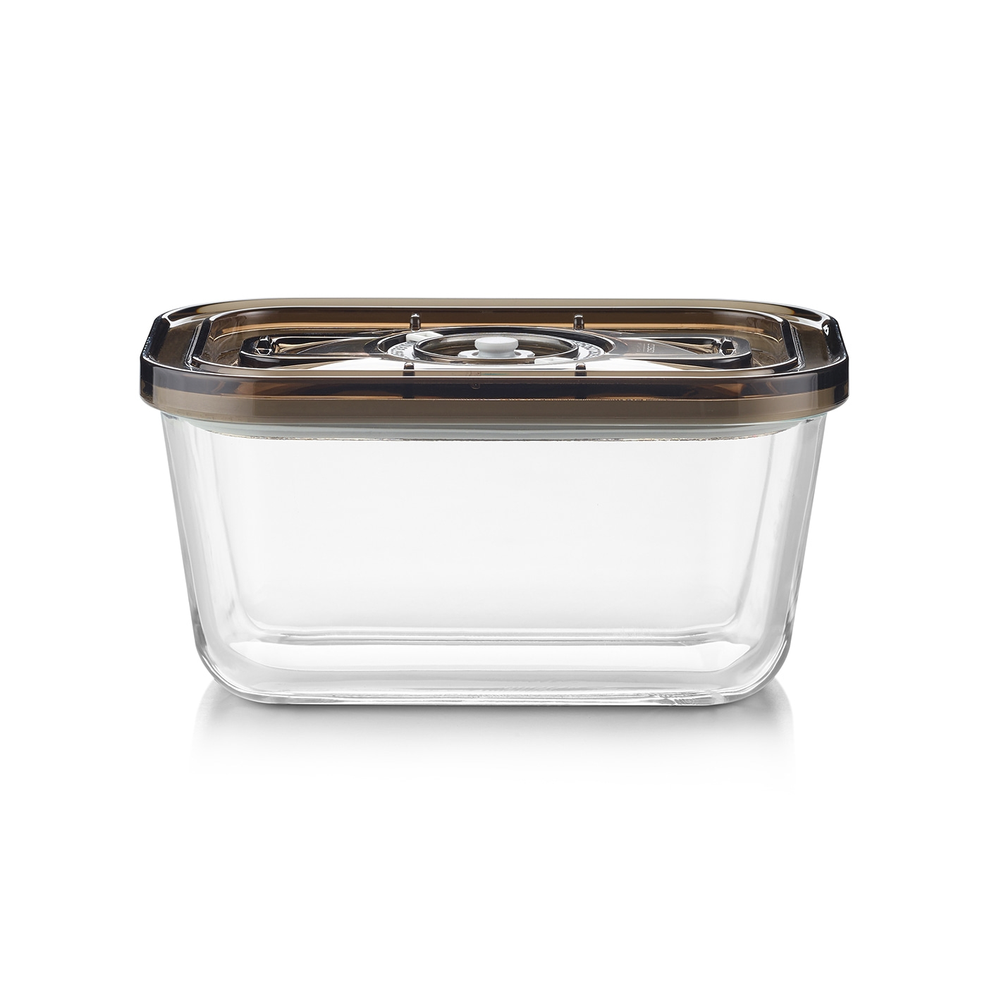Vakuumavimo indas Caso Glass Vacuum Container with Plastic Lid VacuBoxx Eco M Transparent