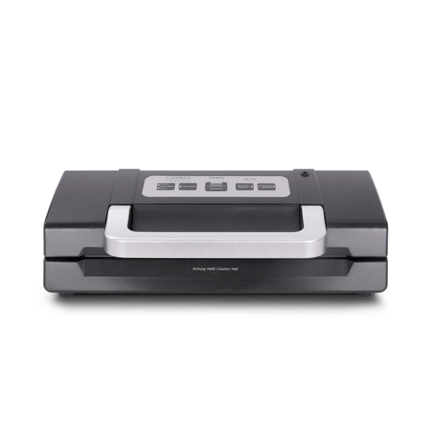Vakuumatorius Caso HC 170 galia 110 W, Temperature control, Black/Stainless steel