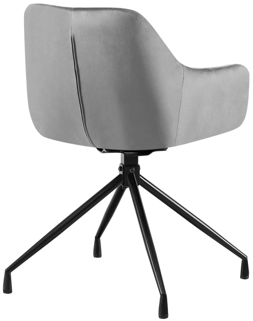 2 "Welby" velvetinių valgomojo kėdžių rinkinys