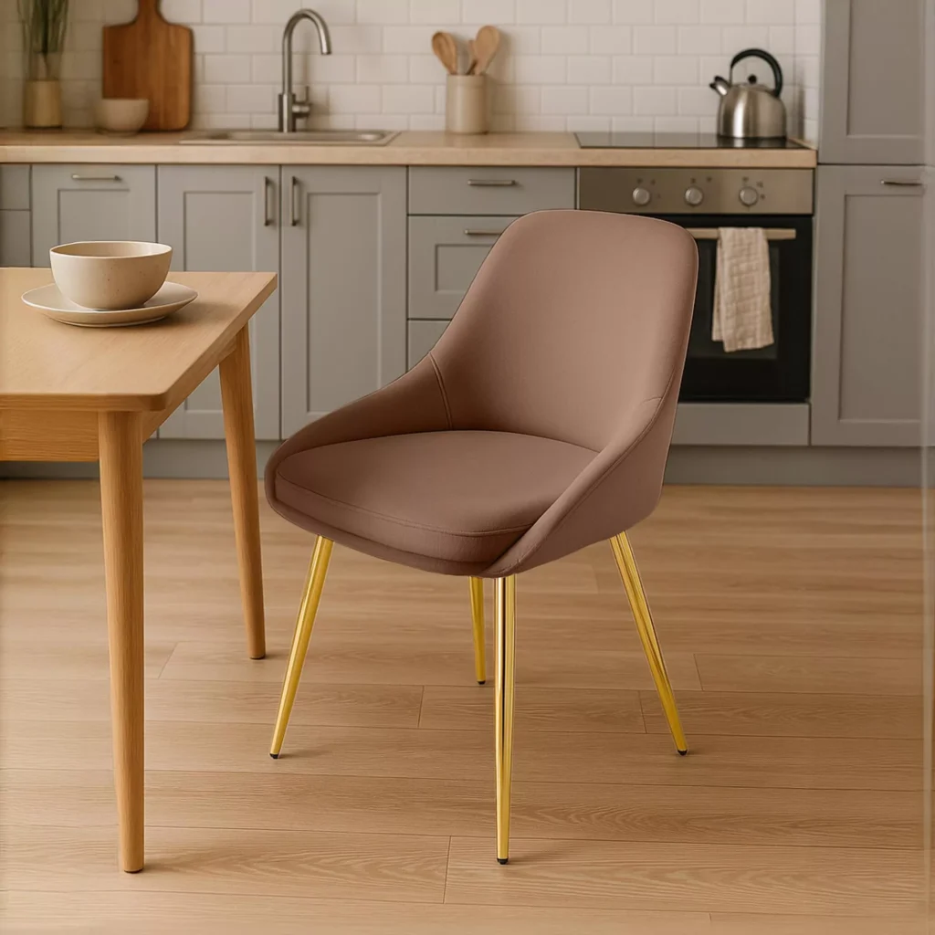 Valgomojo kėdė "Elmira velvet gold