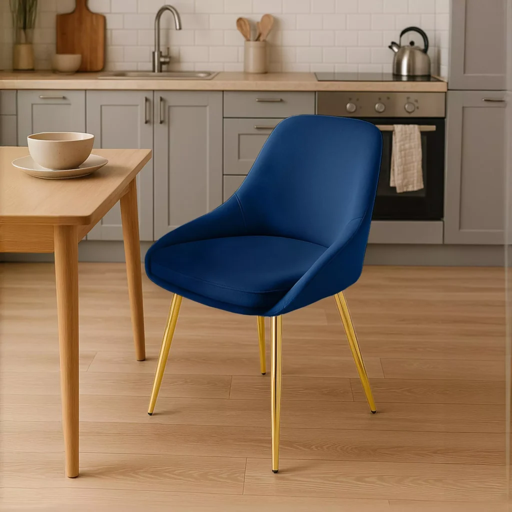 Valgomojo kėdė "Elmira velvet gold