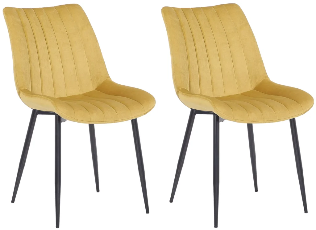 2 kėdžių rinkinys Rahden velvet