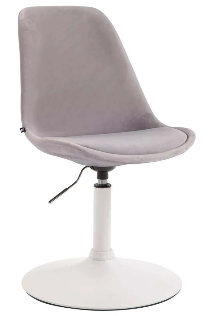 Valgomojo kėdė "Maverick velvet white