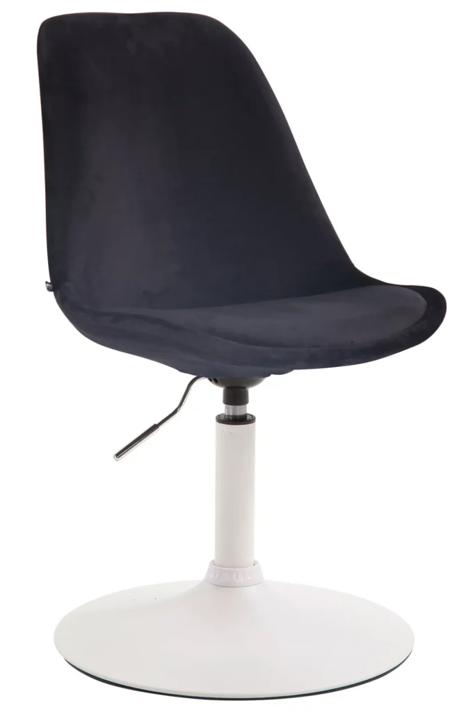 Valgomojo kėdė "Maverick velvet white