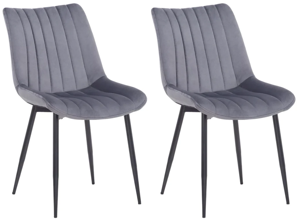 2 kėdžių rinkinys Rahden velvet