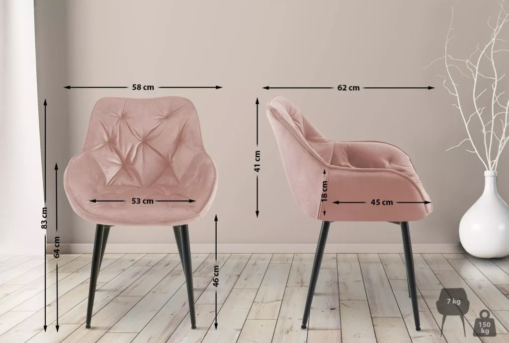 Kėdė Tanna velvet