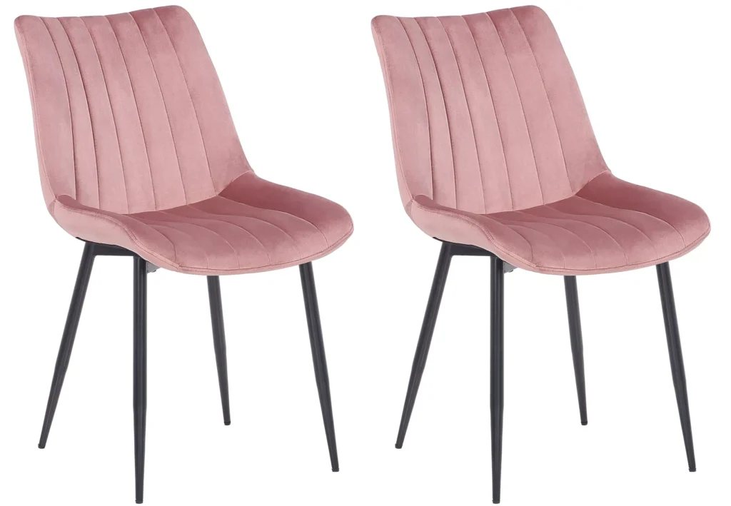 2 kėdžių rinkinys Rahden velvet
