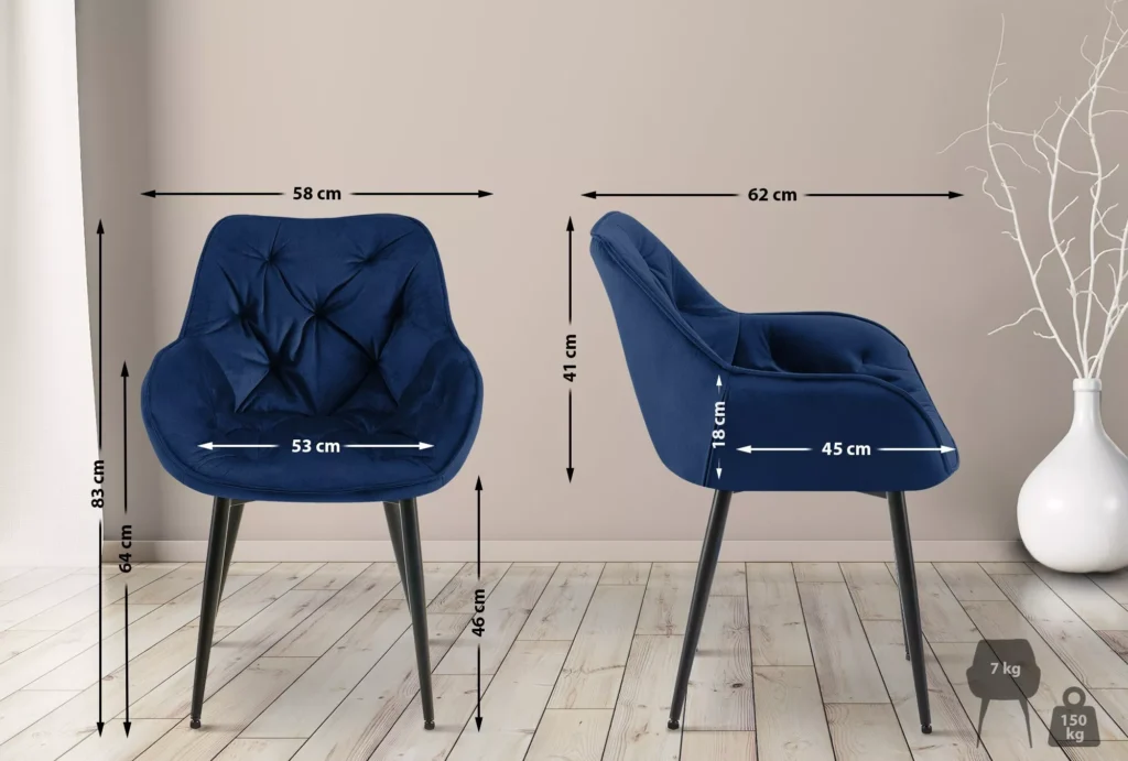 Kėdė Tanna velvet