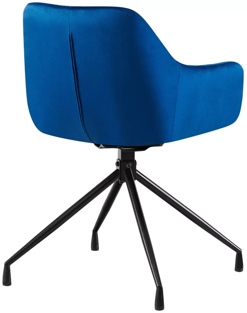 2 "Welby" velvetinių valgomojo kėdžių rinkinys