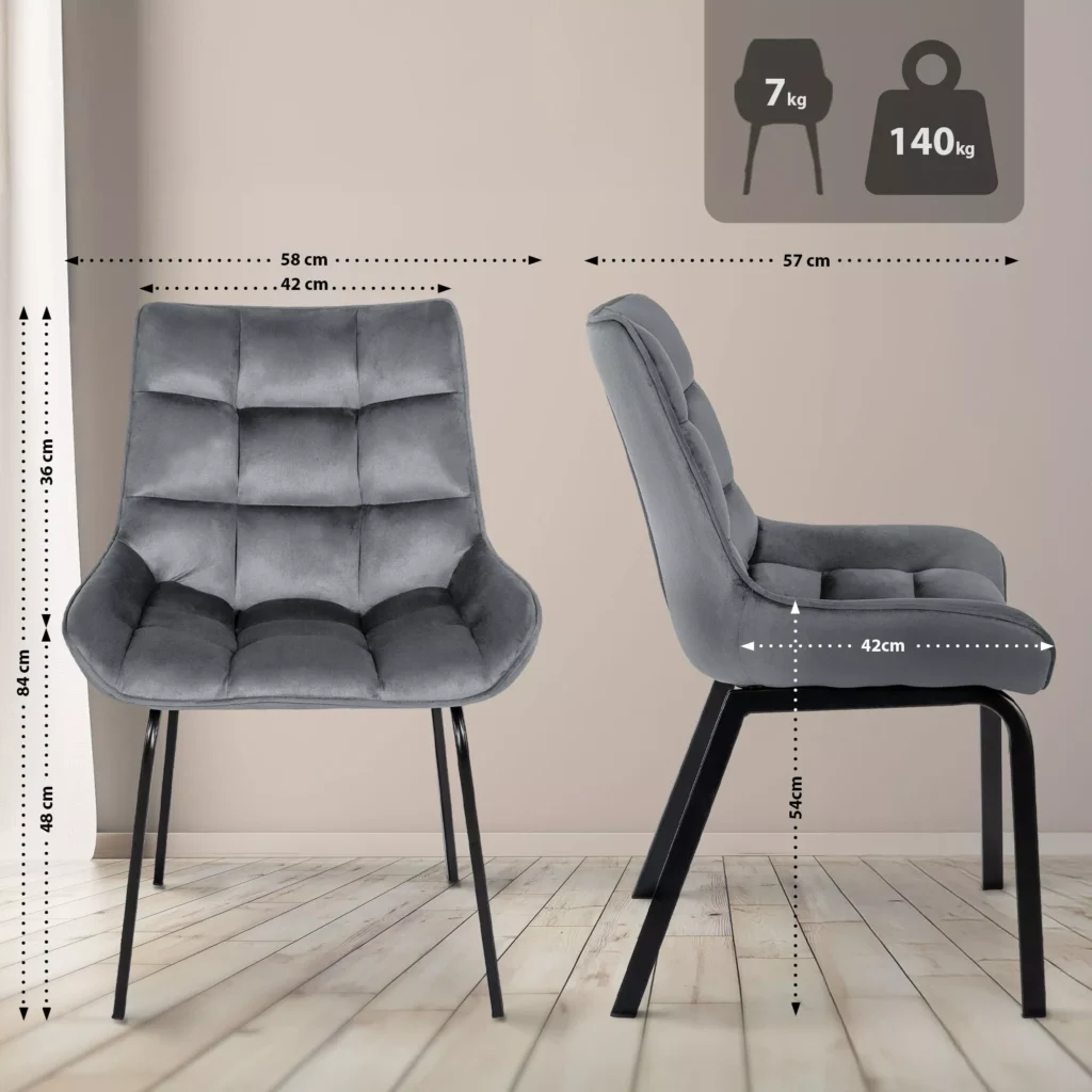 Kėdė Saranda velvet