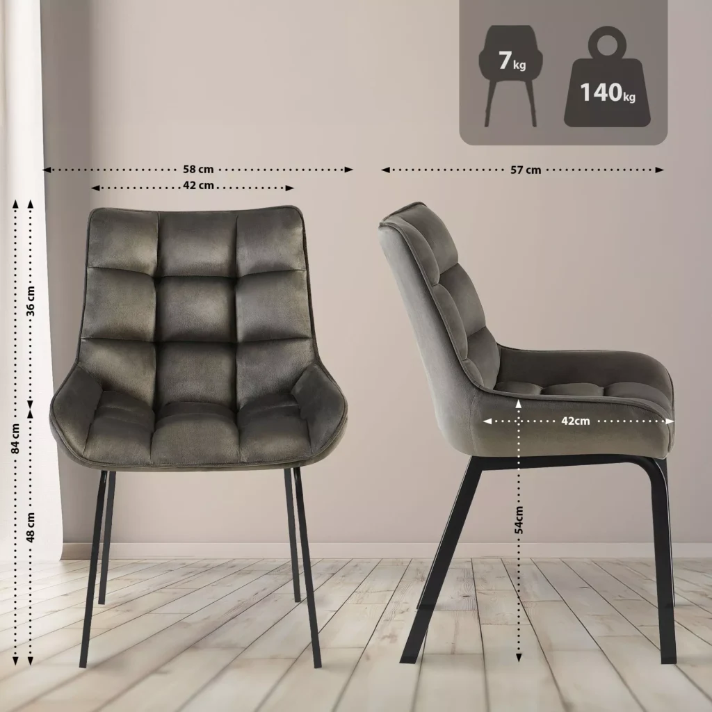 Kėdė Saranda velvet