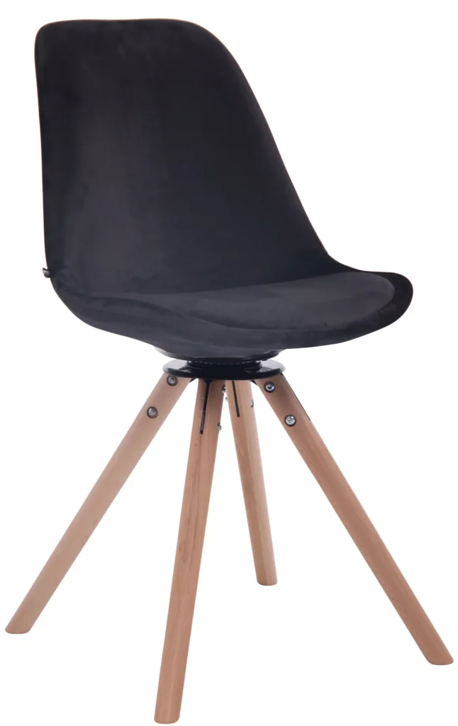 Valgomojo kėdė Troyes velvet round natura