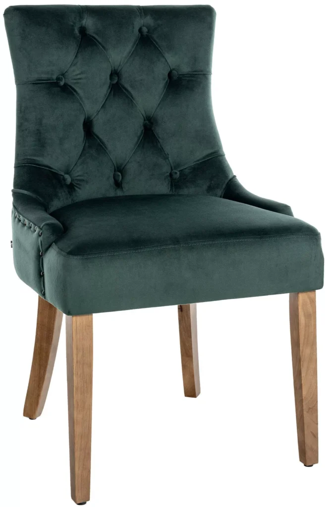 Valgomojo kėdė "Aberdeen velvet" antikvarinė šviesa