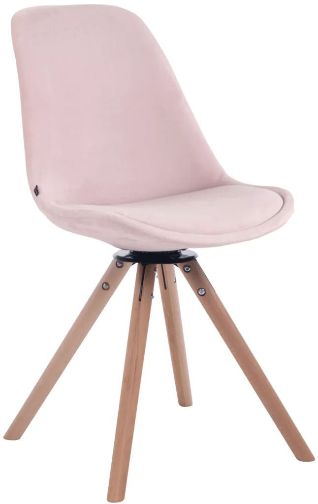 Valgomojo kėdė Troyes velvet round natura