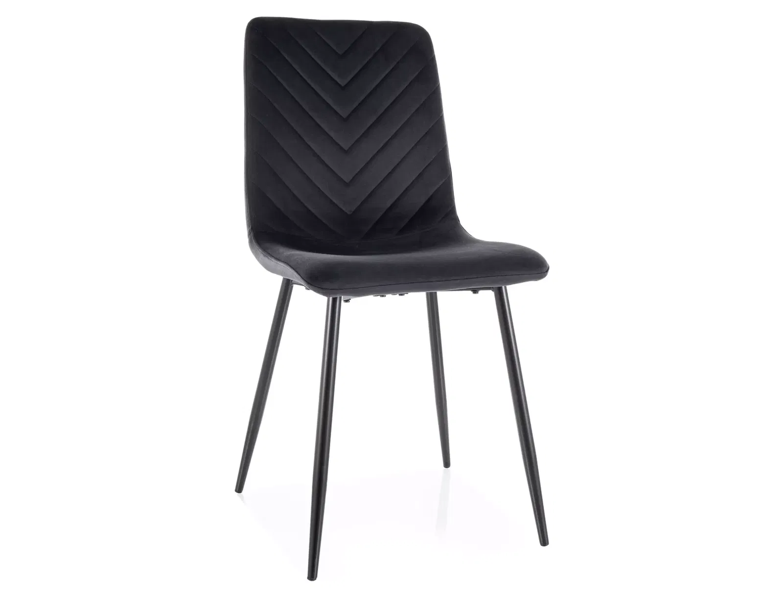 Kėdė Daren Velvet, juoda