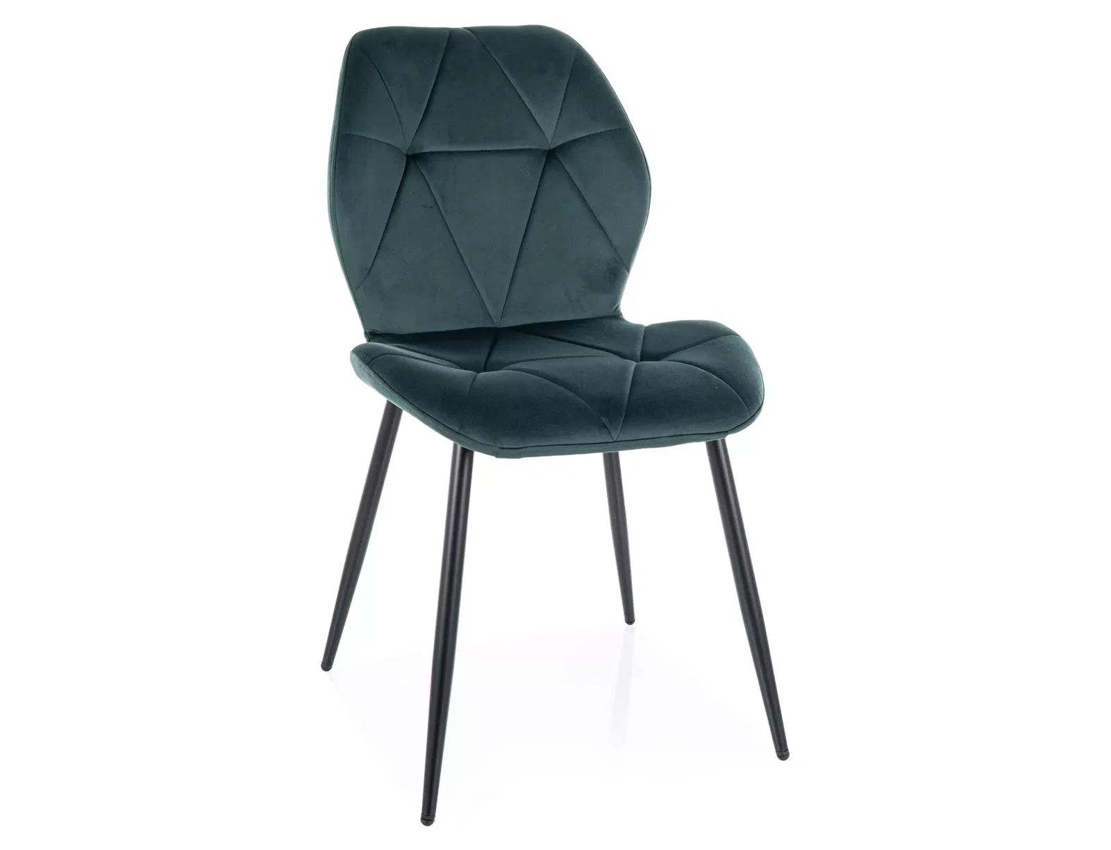 Kėdė Rick Velvet, žalia