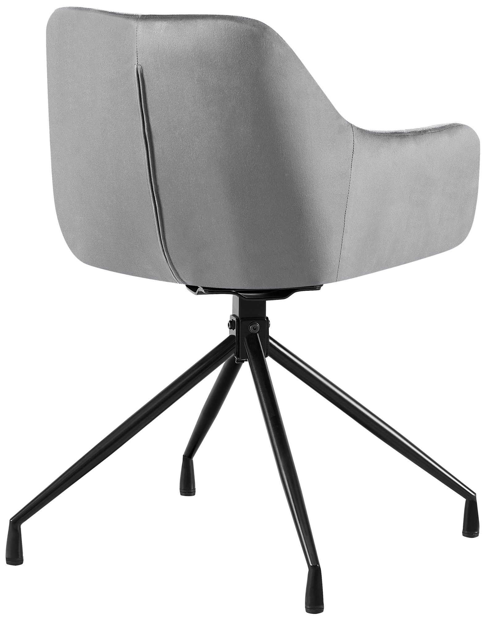 2 "Welby" velvetinių valgomojo kėdžių rinkinys