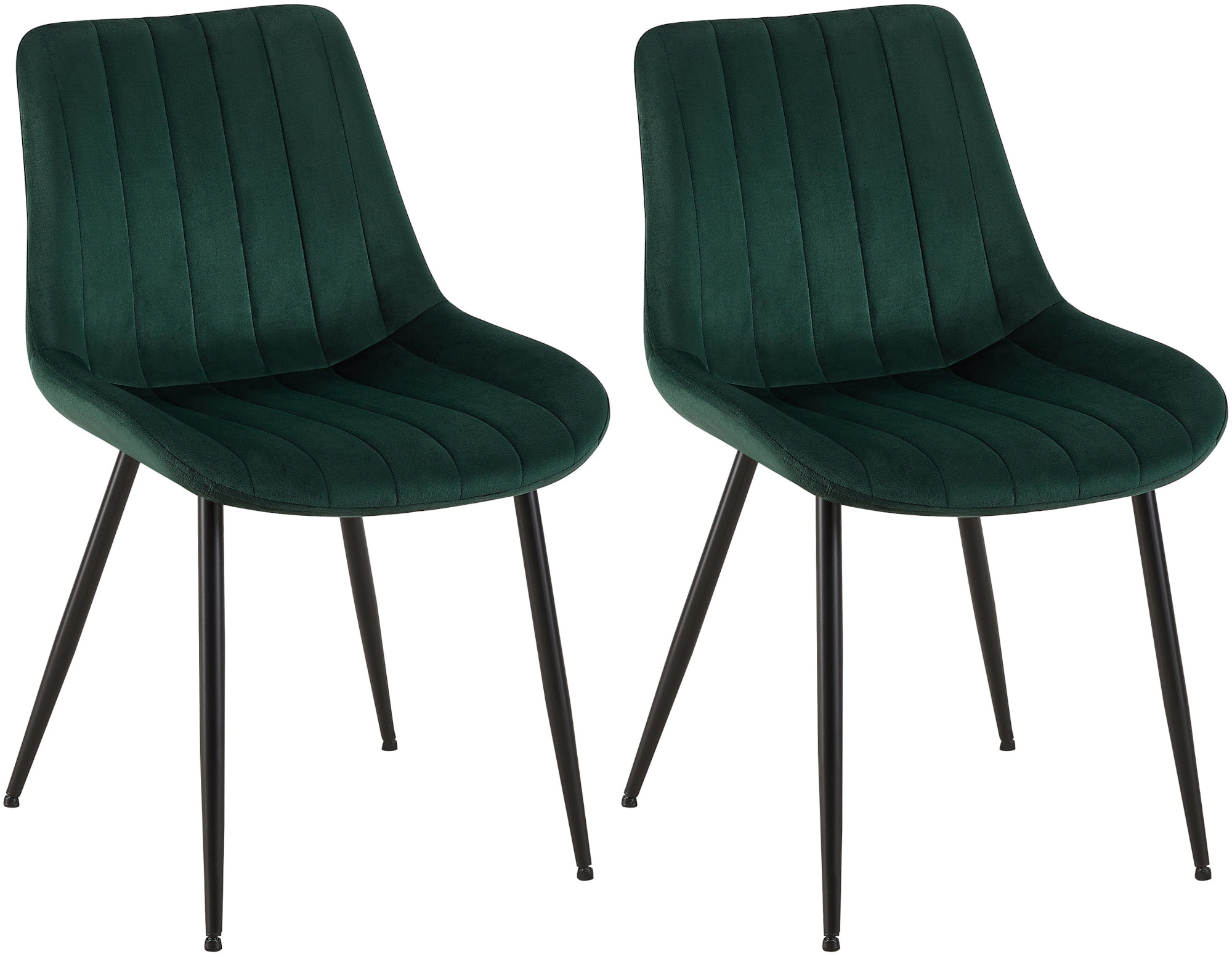 2 kėdžių rinkinys Rahden velvet