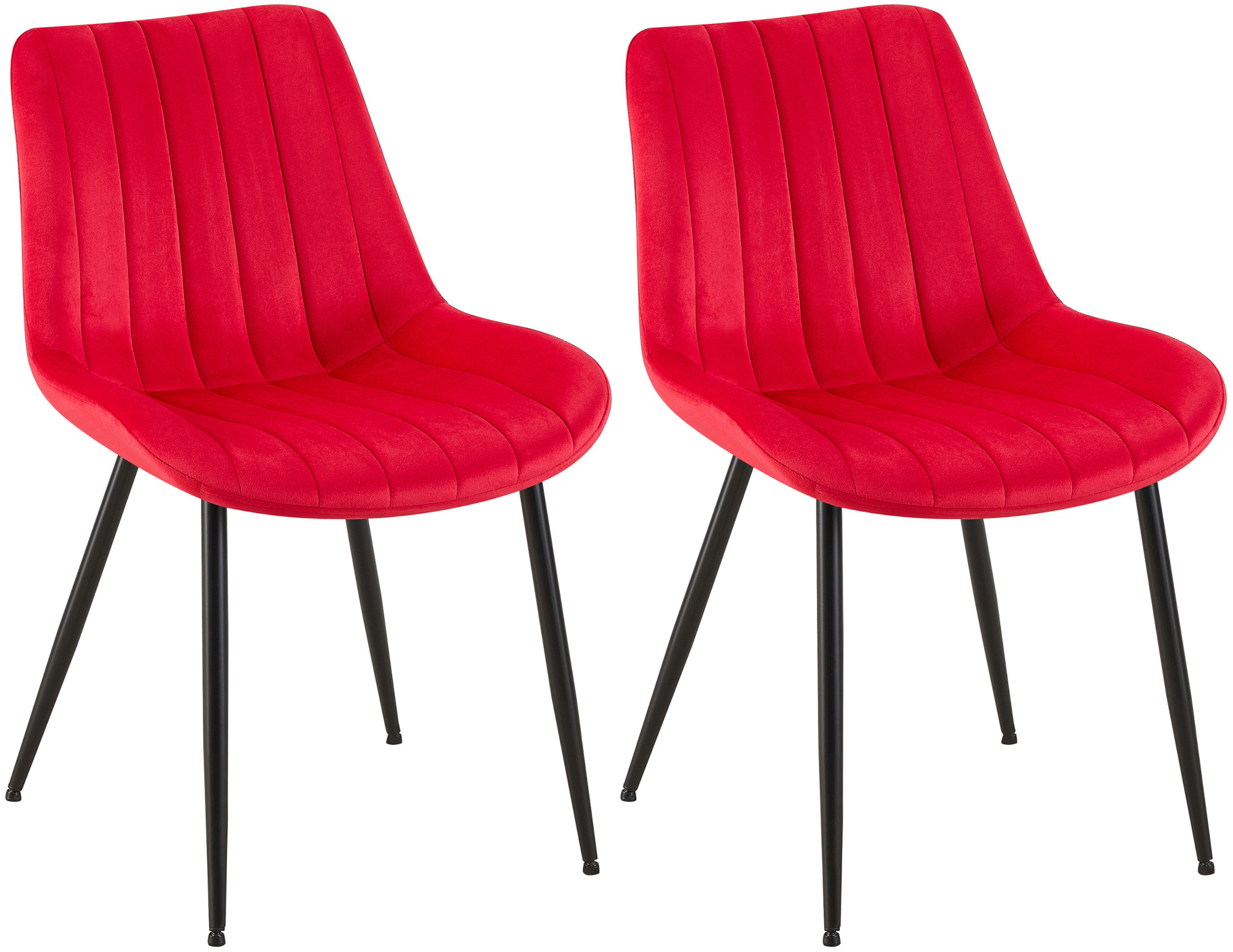 2 kėdžių rinkinys Rahden velvet
