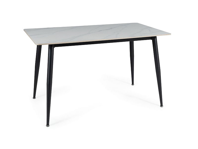 Valgomojo stalas RION, 130 x 70 cm, balta