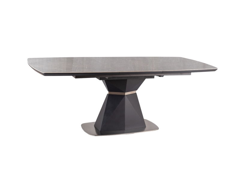 Valgomojo stalas CORTEZ CERAMICx 160-210 x 90 cm, pilka