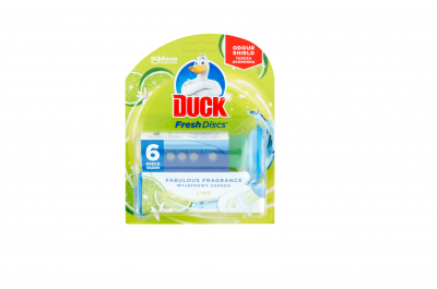 Tualeto diskeliai Duck Lime, 6vnt. MO2384