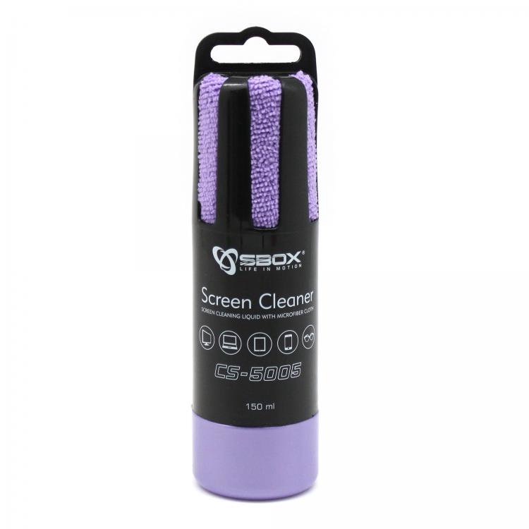 IT valymo priemonė Sbox CS-5005U 150ml/purple
