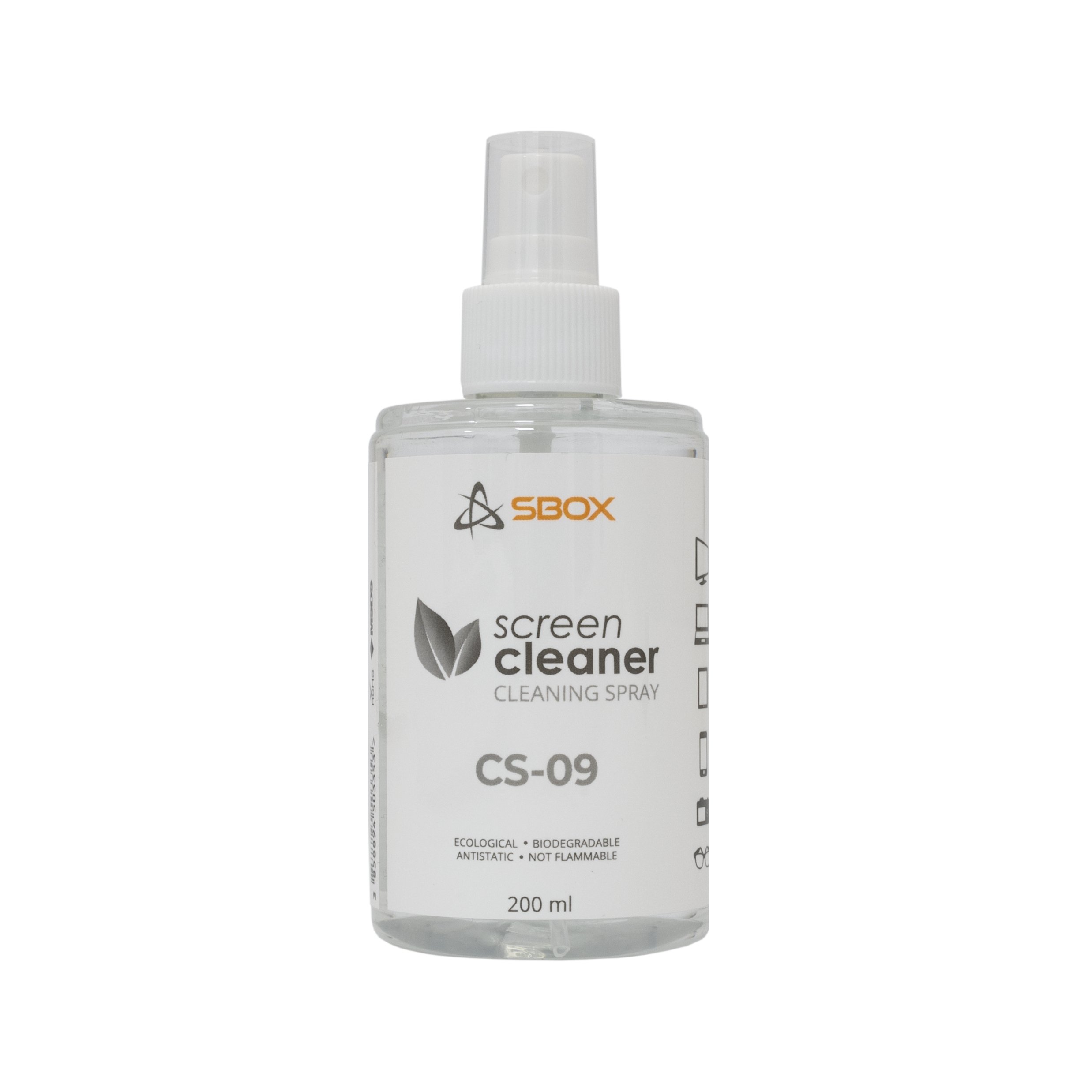 Ekranų valiklis Sbox CS-09 Screen Cleaner 200ml