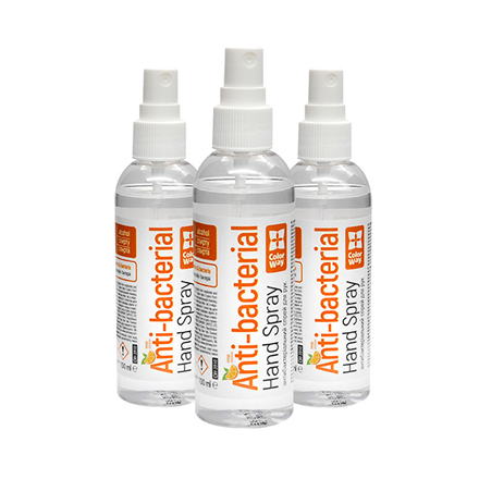 IT valymo priemonė ColorWay alcohol hand sanitizer 100 ml (orange)