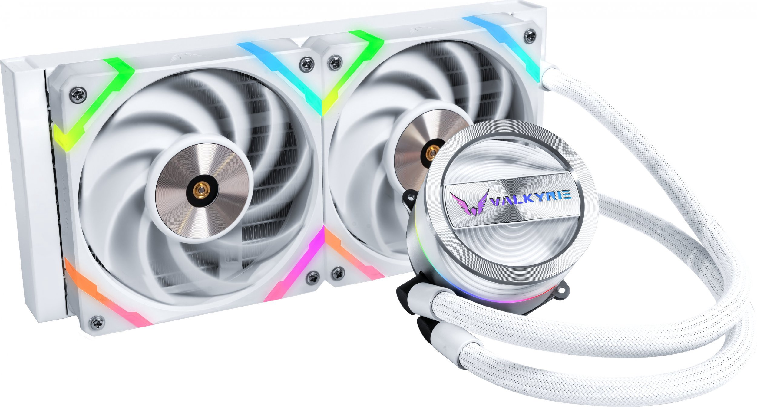 Water cooling Valkyrie Dragonfang 240 ARGB White