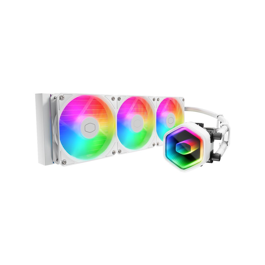 Cooler Master MasterLiquid 360 Core II White Procesorius Aušinimo skysčiu rinkinys 12 cm Balta 1 vnt