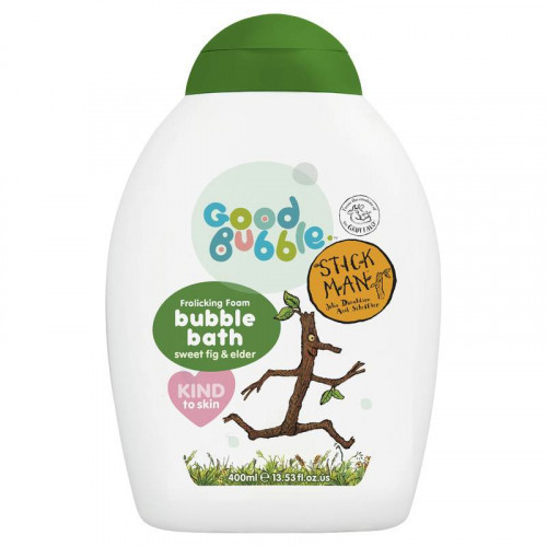 Good Bubble Super Bubbly Bubble Bath Vonios burbuliukai su saldžiosios figos ir šeivamedžio ekstraktais, 400ml