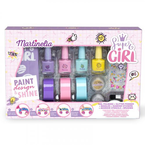 Martinelia Manicure Set Martinelia Girl Boss Vaikiškas manikiūro rinkinys, Rinkinys