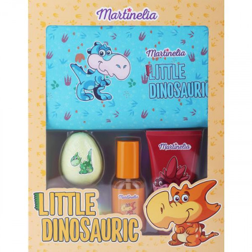 Martinelia Little Dinorassic Bag Set Kūno priežiūros rinkinys vaikams, Rinkinys