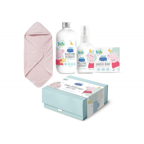 Good Bubble Grow with Peppa Pig Bath Time Set Kūno priežiūros rinkinys vaikams, Rinkinys