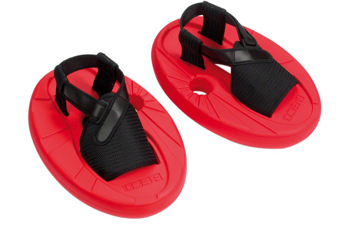 Aqua fitneso įrankiai BECO AQUA TWIN 9658 S 36-41 red